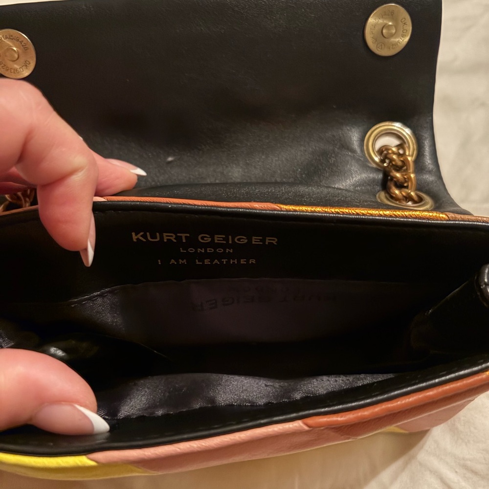 Multicolor Striped Women's Bag - Picture 4 of 5